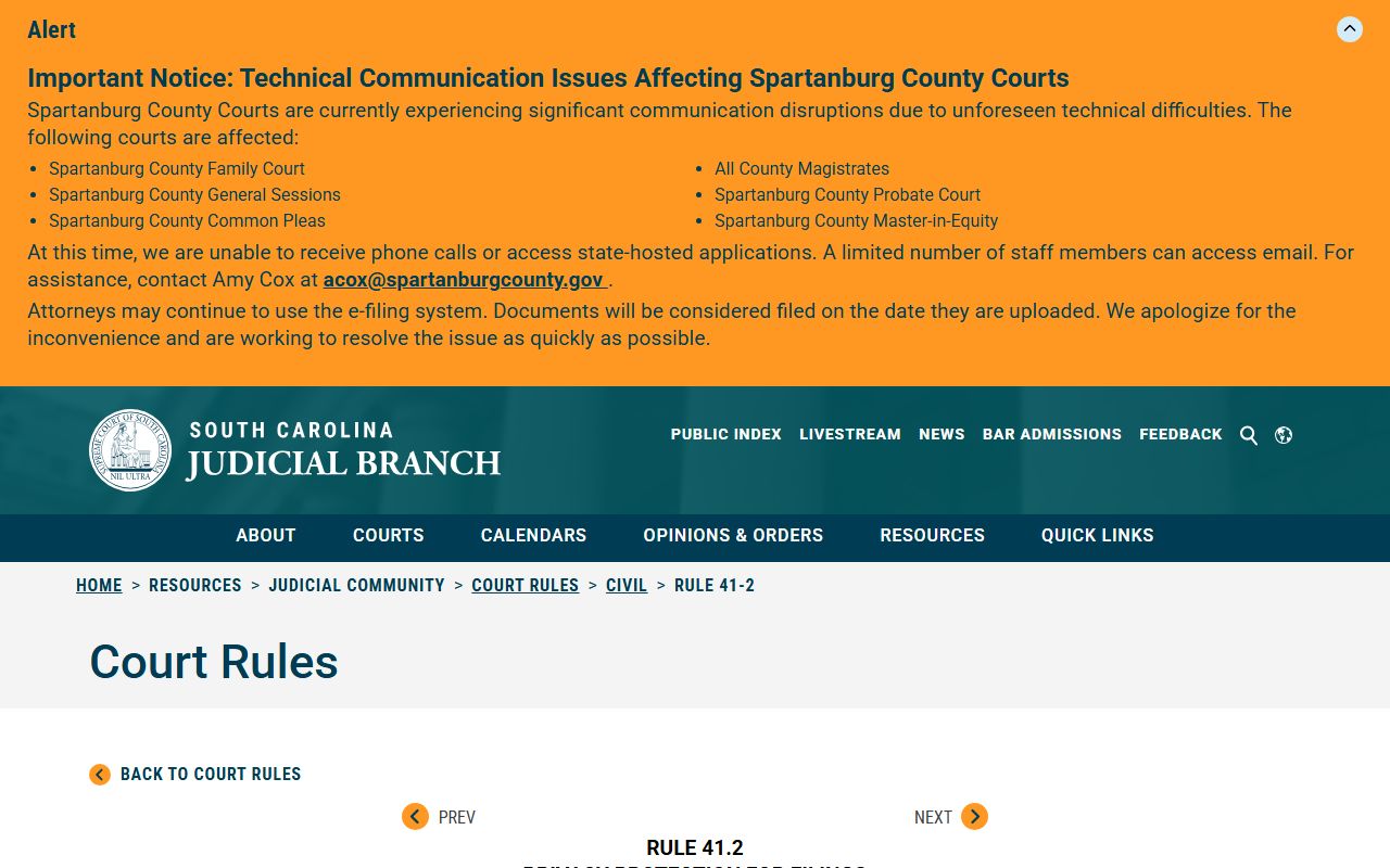 Marion County court records privacy protection rule source