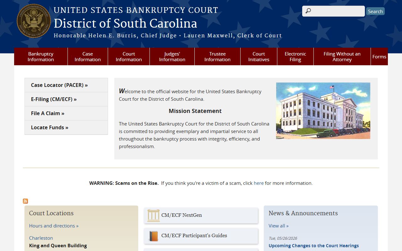 Marion County Circuit Court records federal bankruptcy court distinction